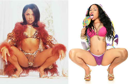nicki minaj vs lil kim photos. Lil Kim vs. Nicki Minaj